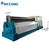 W11-4*1500 electric partial three small roller bending coiling sheet machine price