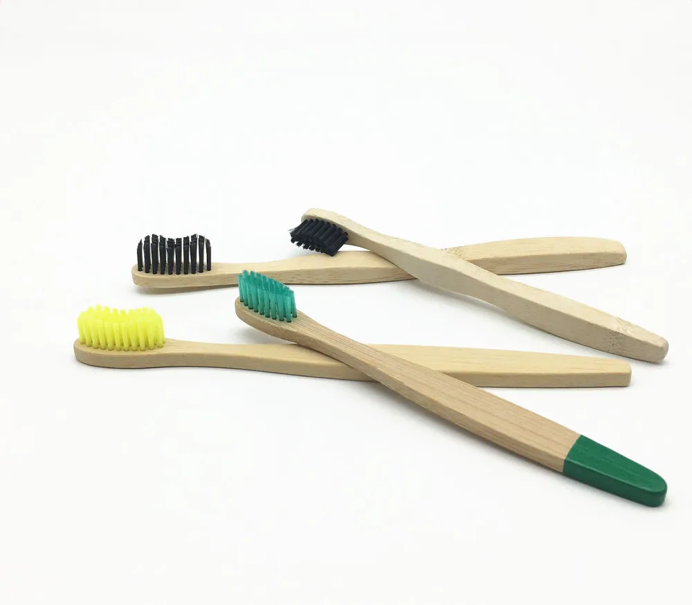 

Bamboo Toothbrush with Private Label and Packing Home Daily Use, Customized color