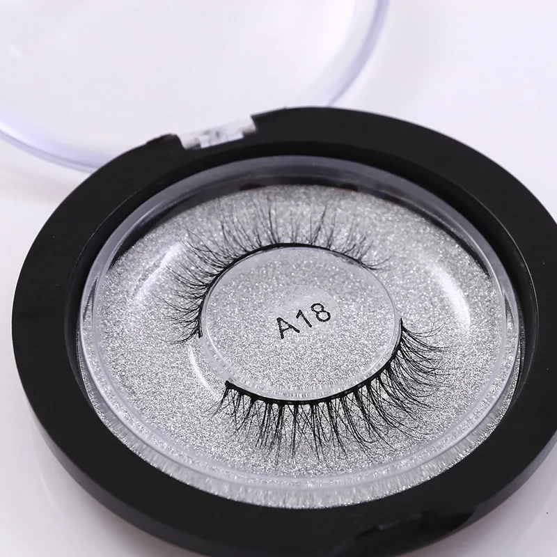 

A18 Silk Eyelashes 3D Silk Protein Lashes Handmade Silk False Eyelashes Volume Cruelty Eye Lashes Extension