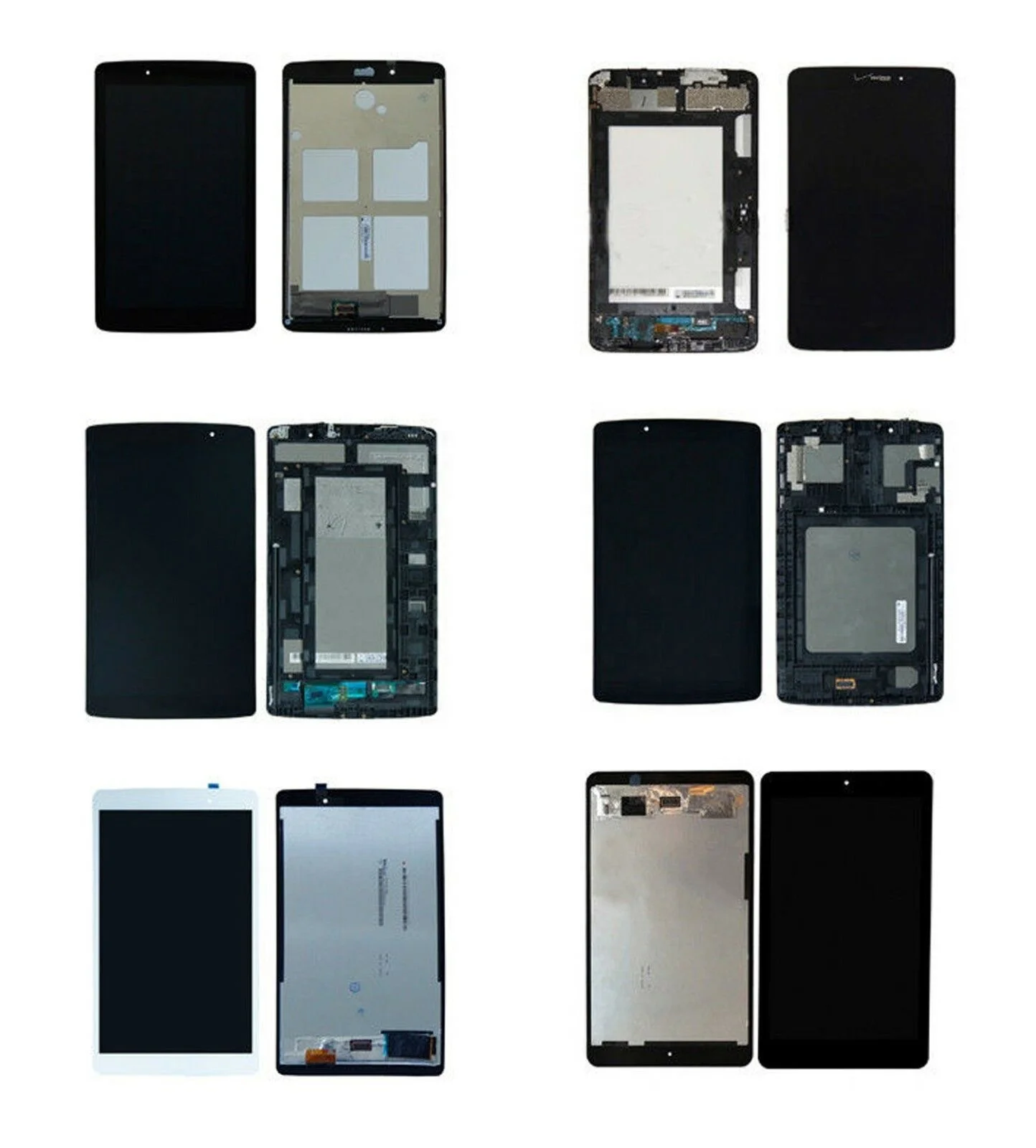

Tablet Lcds For LG G Pad V400 LK430 V530 V521 VK815 V495 LCD Display Touch Screen Digitizer ASSEMBLY, Black