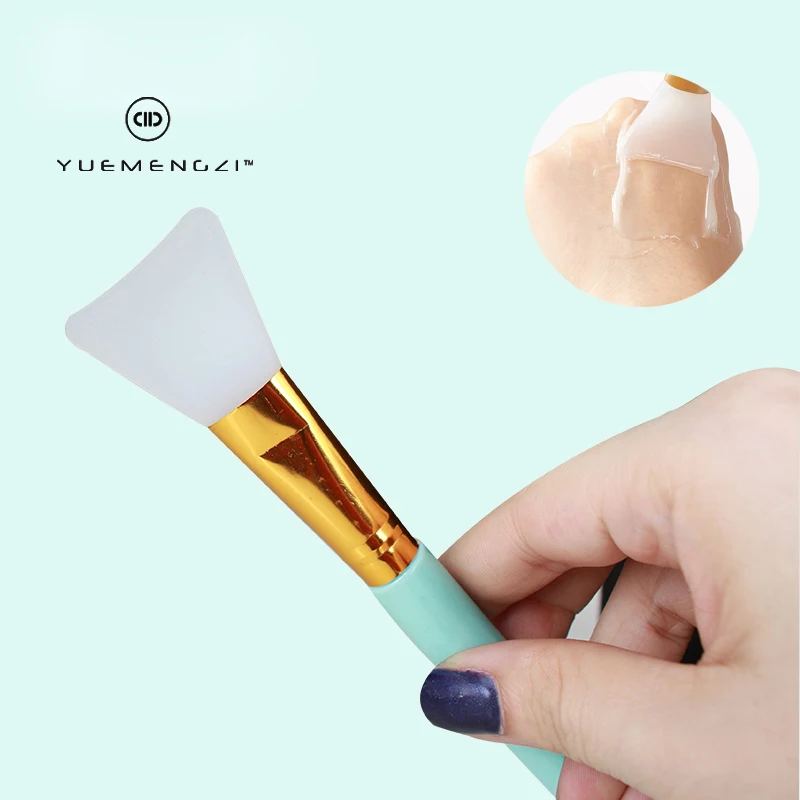 

Wholesale High Quality Popular Private Label Custom Diy Silicone Face Eye Mask Use Soft Silicone Face Facial Mask Brush, White/black/pink/blue/white
