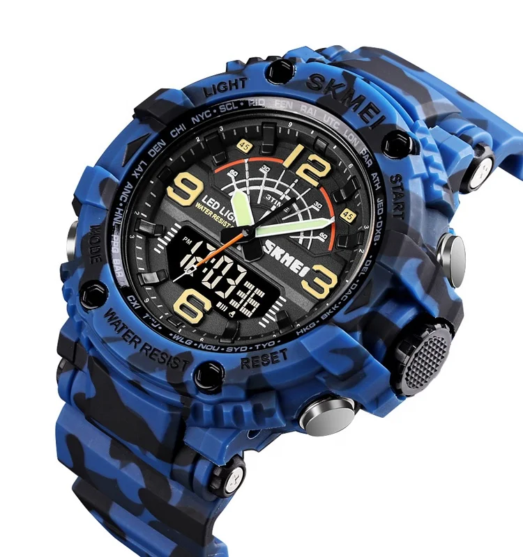 

Skmei 1617 top cool shockproof tactical military stylish watches for men