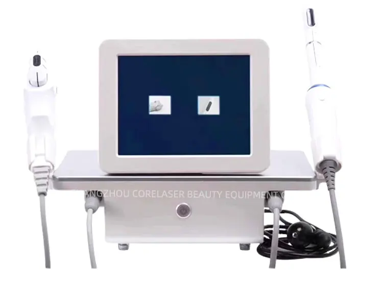 2 in 1 face lift wrinkle removal skin rejuvenation skin tightening hifu vaginal tightening machine