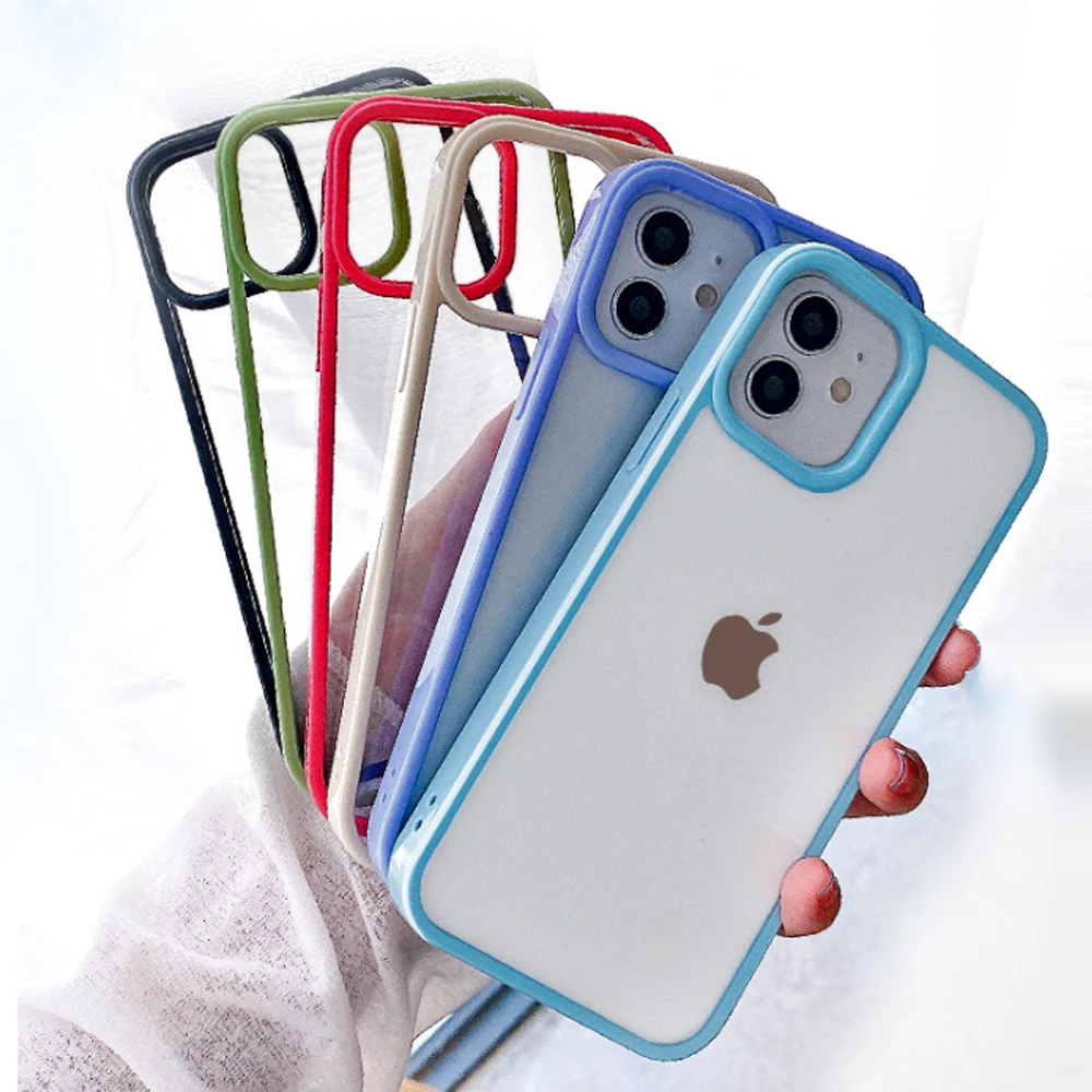 

The Most Popular Tpu+Pc Material Clear Mobile Phone Cover Custom Designer Fashion Phone Case For Iphone, Transparent
