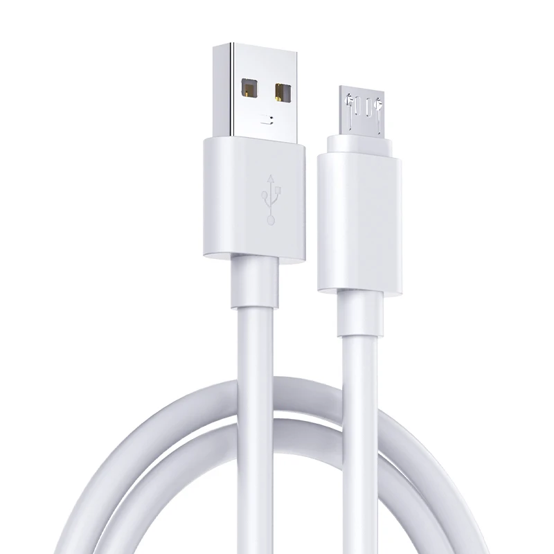 

Micro 3A Quick Charger USB Cable Fast Charging cord Mobile Phone cable data cable USB-B for samsong vivo huawei, White