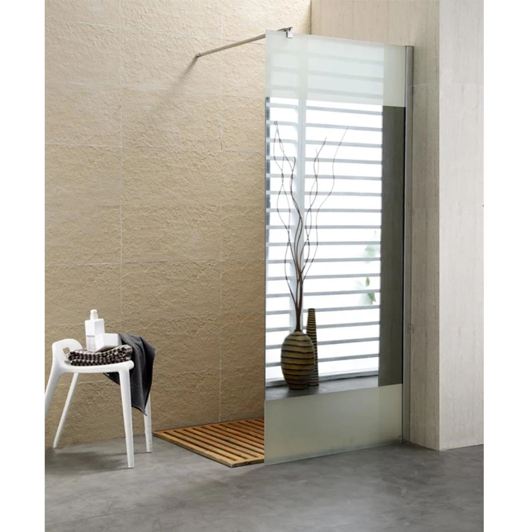 Economical Changing Room Shower Bath_Shower_Cabin Corner 1 Glass Shower_Enclosures