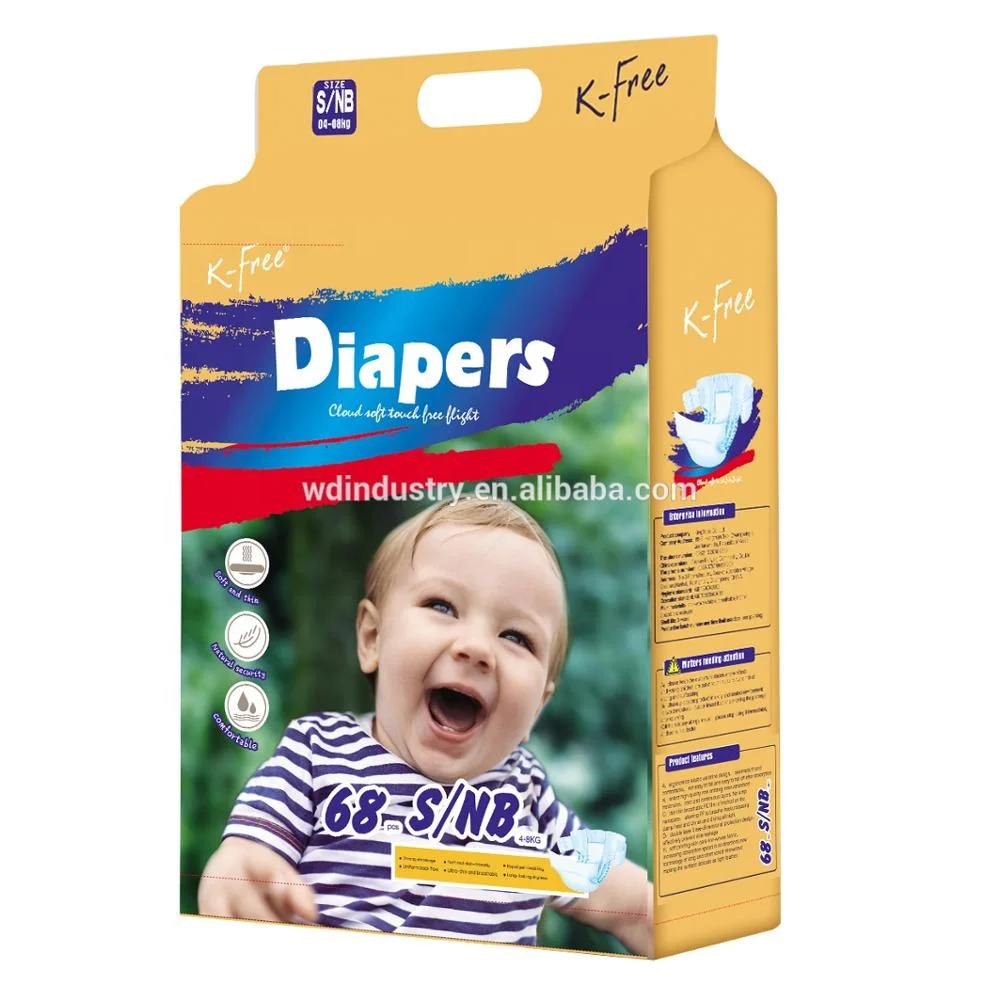 

Baby Diapers All Sizes Korea Brand K-FREE Soft Baby Pants