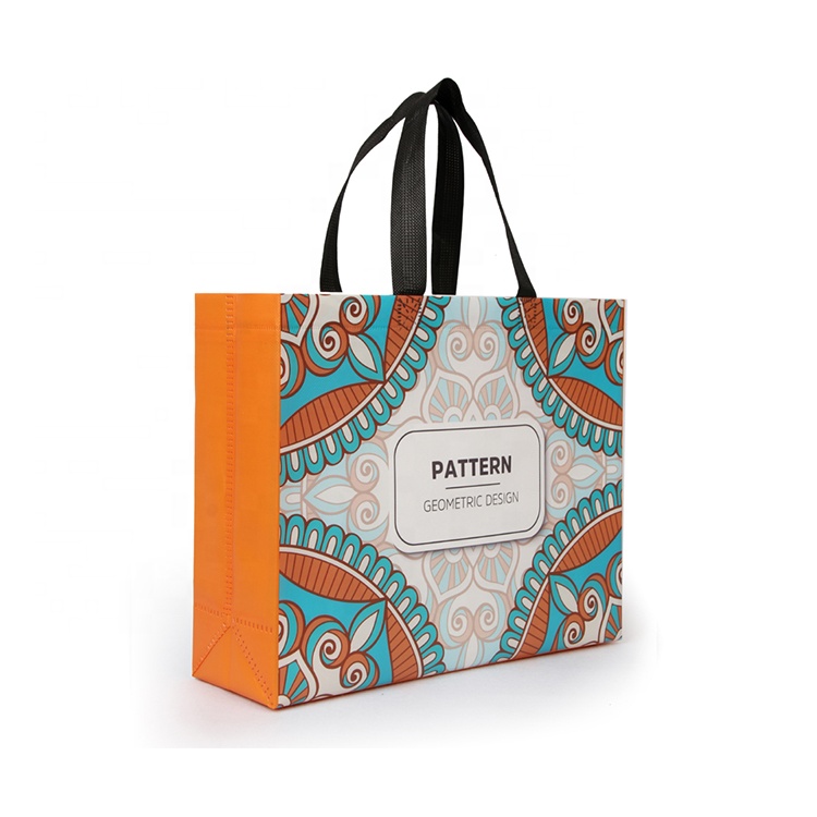 

Wholesale Promotional Cheap Reusable Waterproof Bulk Laminated Tote Bag in stock