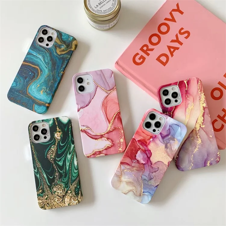 

Hot Selling Luxury Shockproof Marble Stone Texture Phone Case for iPhone 12 Pro Max 11 pro max X XS XR