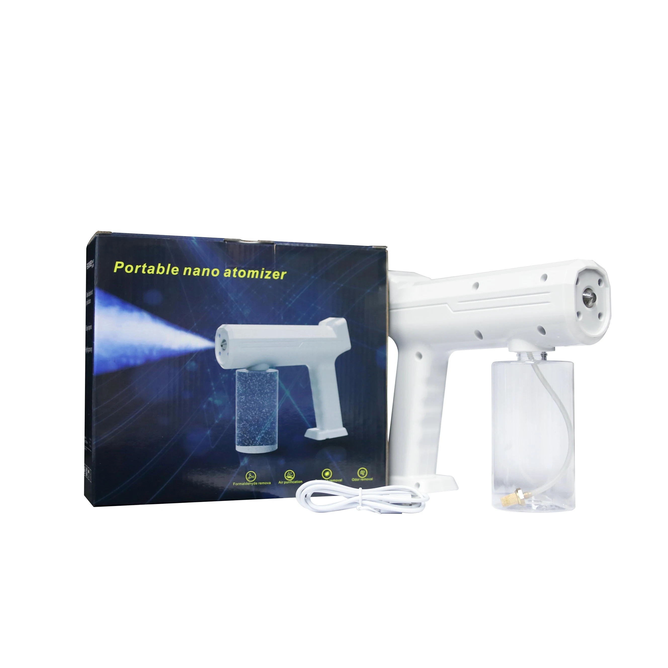 

Nano Spray Gun Atomizing, Spray Nano Gun, Nano Steam Gun Sprayer, White