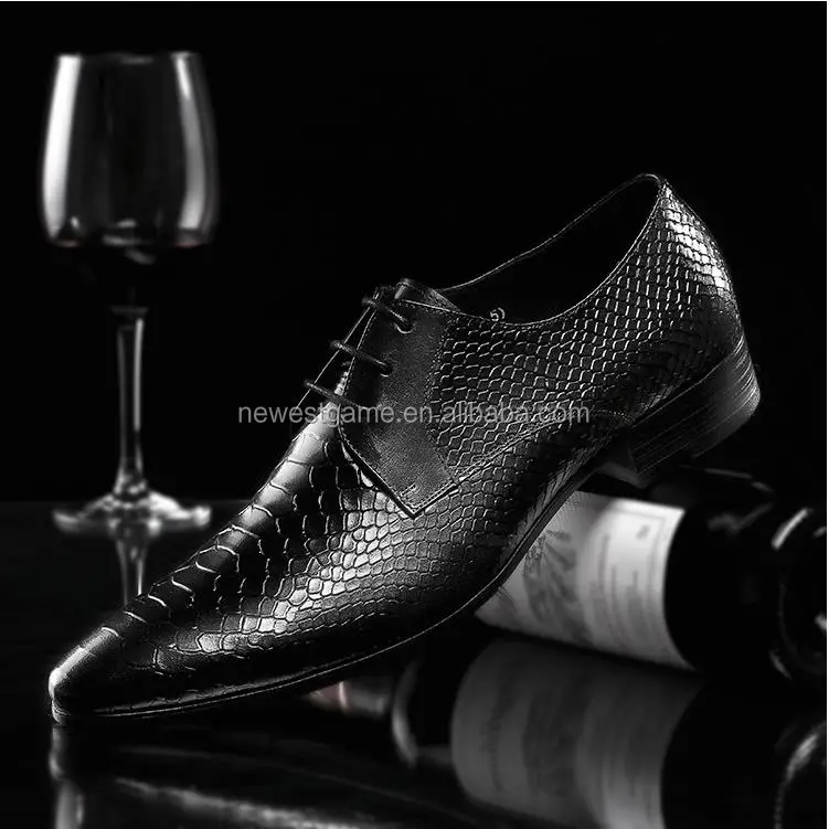 
Italian Hot style handmade high-grade leather shoes formal serrated British pointed high-end men dress shoes genuine leather men 