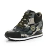 camouflage shoes women Military Training Army Green Jogging Shoes Fan Motor Running sneakers