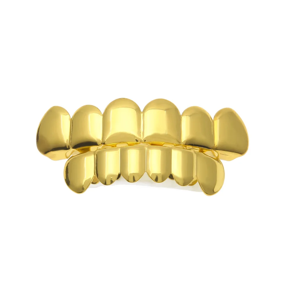 

HIPHOP Gold Party Cosplay Supplies Tooth Teeth Grillz