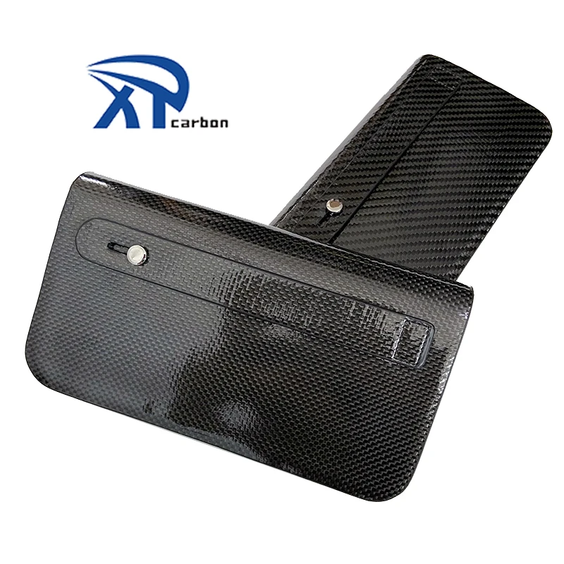 

Original Factory Wallet Carbon Fiber Men Wallets For Men Money double zippers business bag