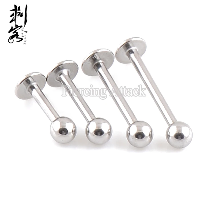 

Surgical Steel Lip Piercing Labret Ring Body Piercing Jewelry