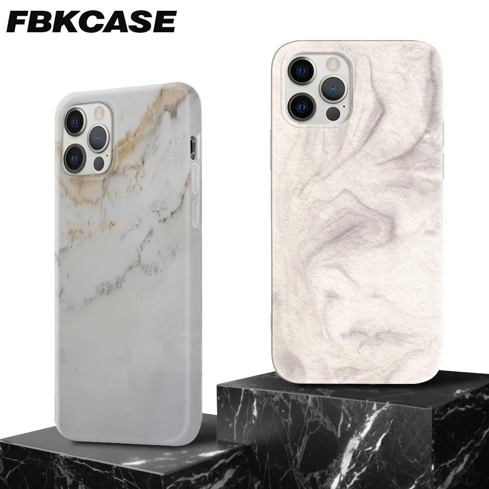

Luxury Marble Phone Case Custom PC Marble Mobile Cover for iPhone 12 11 Pro Max