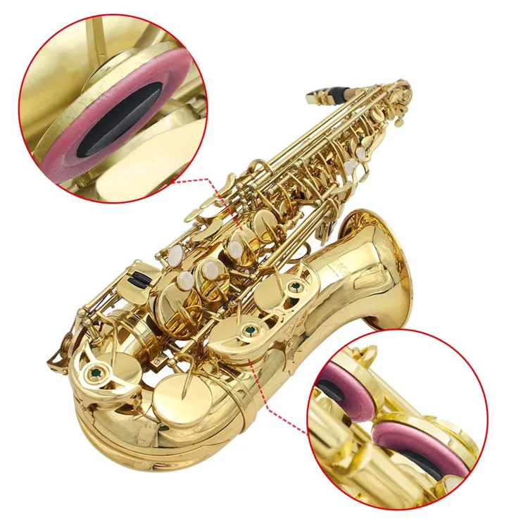 Factory Wholesale Alto Saxophone Pad Leather Highclass Colorful