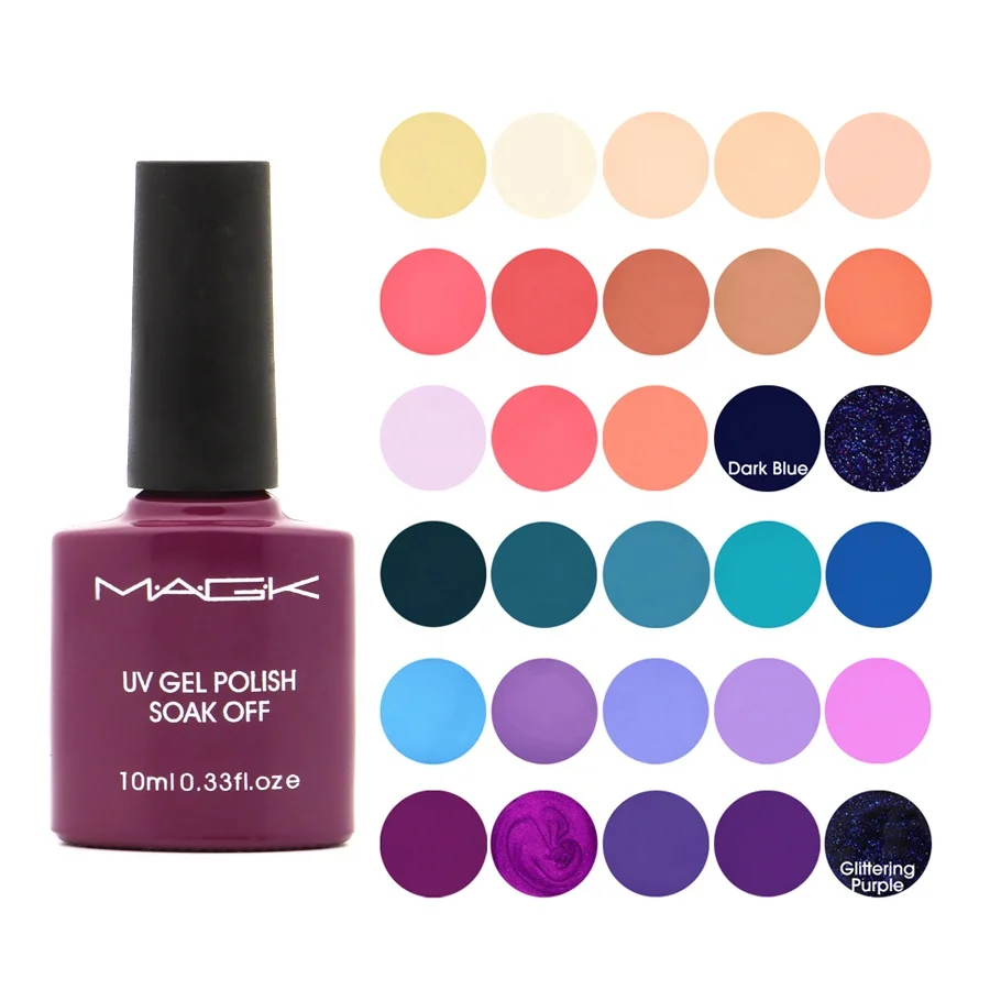 

RTS MAGK gel polish No.079 Christmas sale top quality nail salon gel polish sets 161 colors uv led nail magk gel polish.