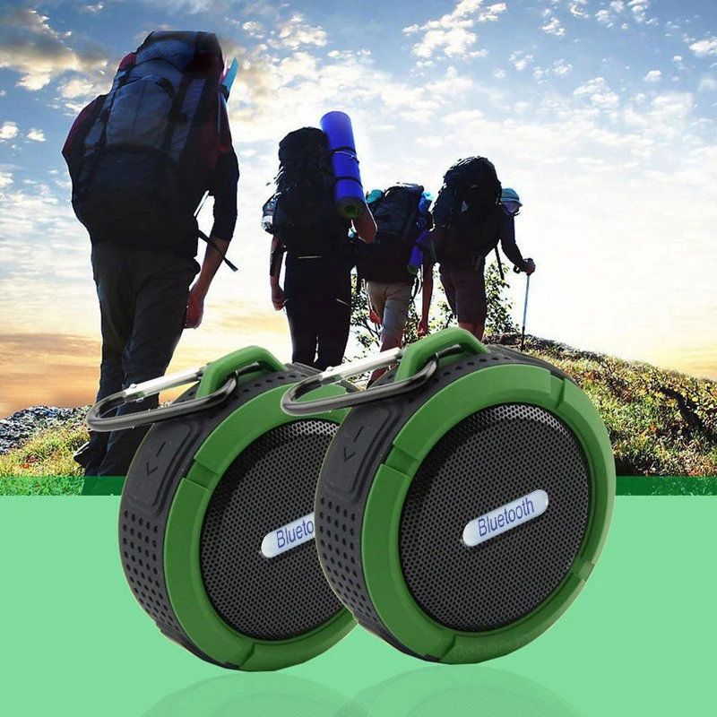 Promotional Gift outdoor mini IPX5 Waterproof wireless portable speaker C6 outdoors - ANKUX.COM