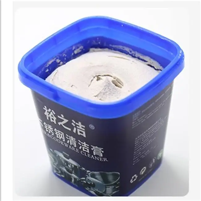 

500g Metal Stainless Steel Cookware Oven Multifunction Cleaning Paste, Grey white
