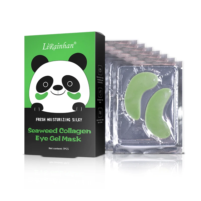 

collagen moisturizing seaweed eye cold gel mask logo with collagen under eye patches tightening mask