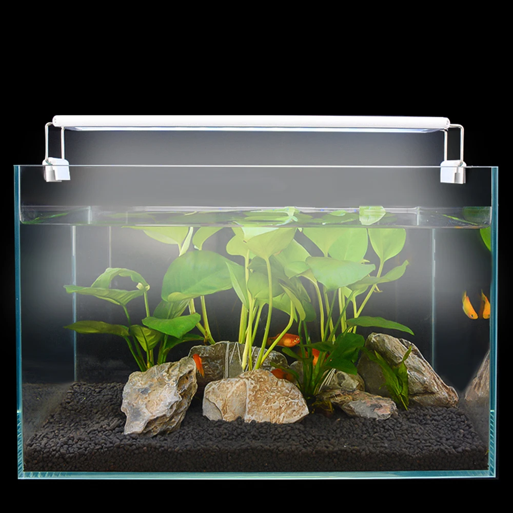 鱼缸蓝与白行光伸缩鱼缸支架夹子光水族馆六列鱼缸照明led灯 Buy 四排鱼缸照明led灯 鱼缸蓝白灯排 伸缩鱼缸支架夹灯