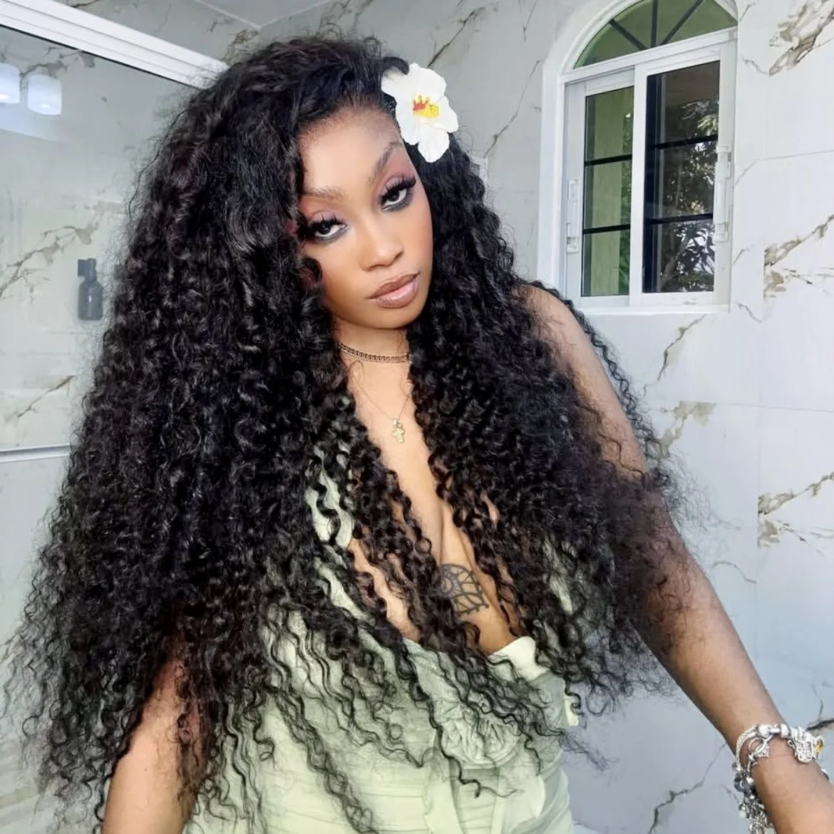 100% Raw Human Hair Bundles Cambodian Wavy