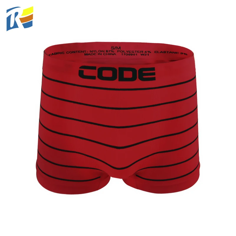 

Fast shipping New Style Nylon Spandex Polyester Men Boxer Briefs Red Underwear Men Cuecas Boxer Men