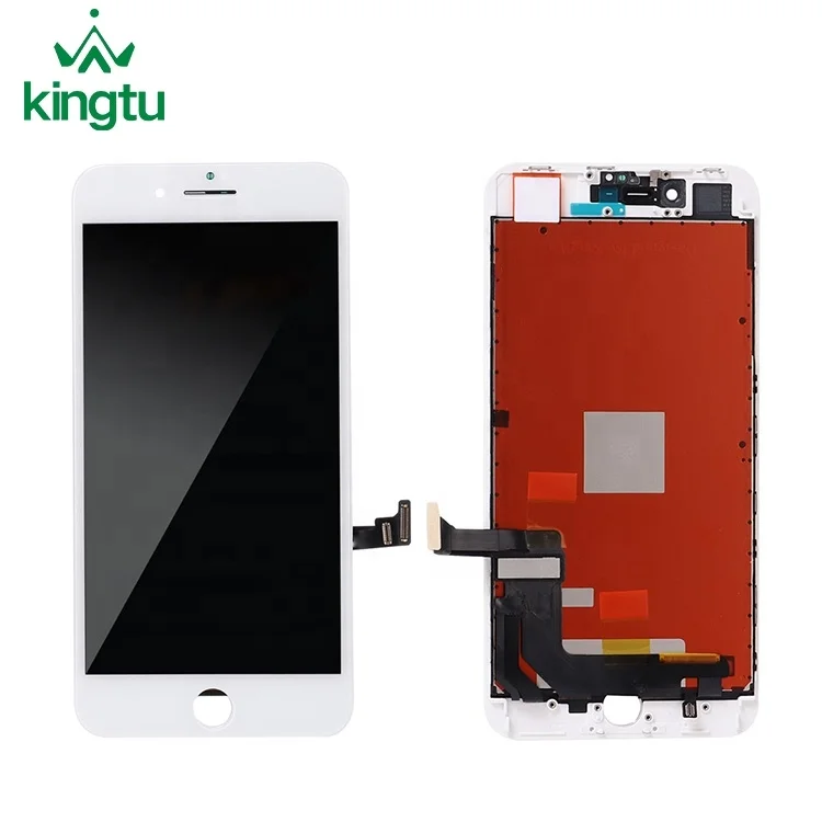 

2020 New Portable Mobile Phone Touch Screen Accessories Lcd Display For Iphone 8 Plus, Black white