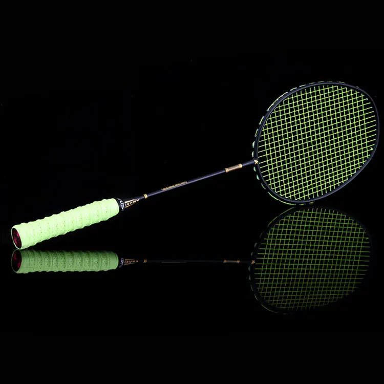 
hot sales professional full carbon badminton racket 4u 
