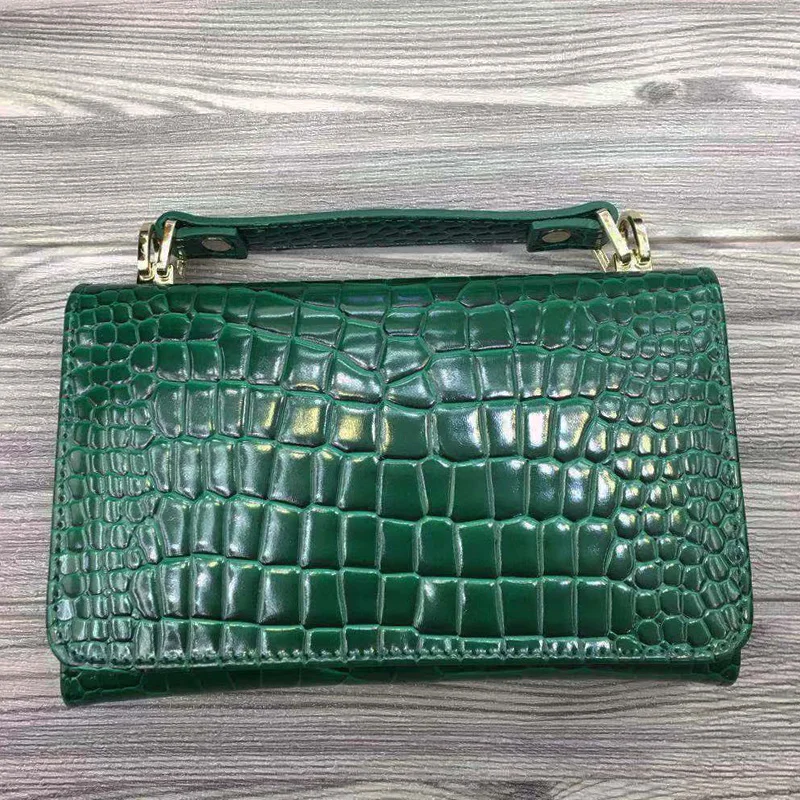 

New Arrival Latest Fashion Clutch Wallet Bag Women Crocodile Pattern Bags Crossbody Handbag, Black/red/yellow/gray/green/brown