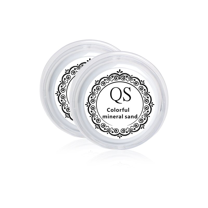 

Queen Shining Sand Painting Dipping Powder, White