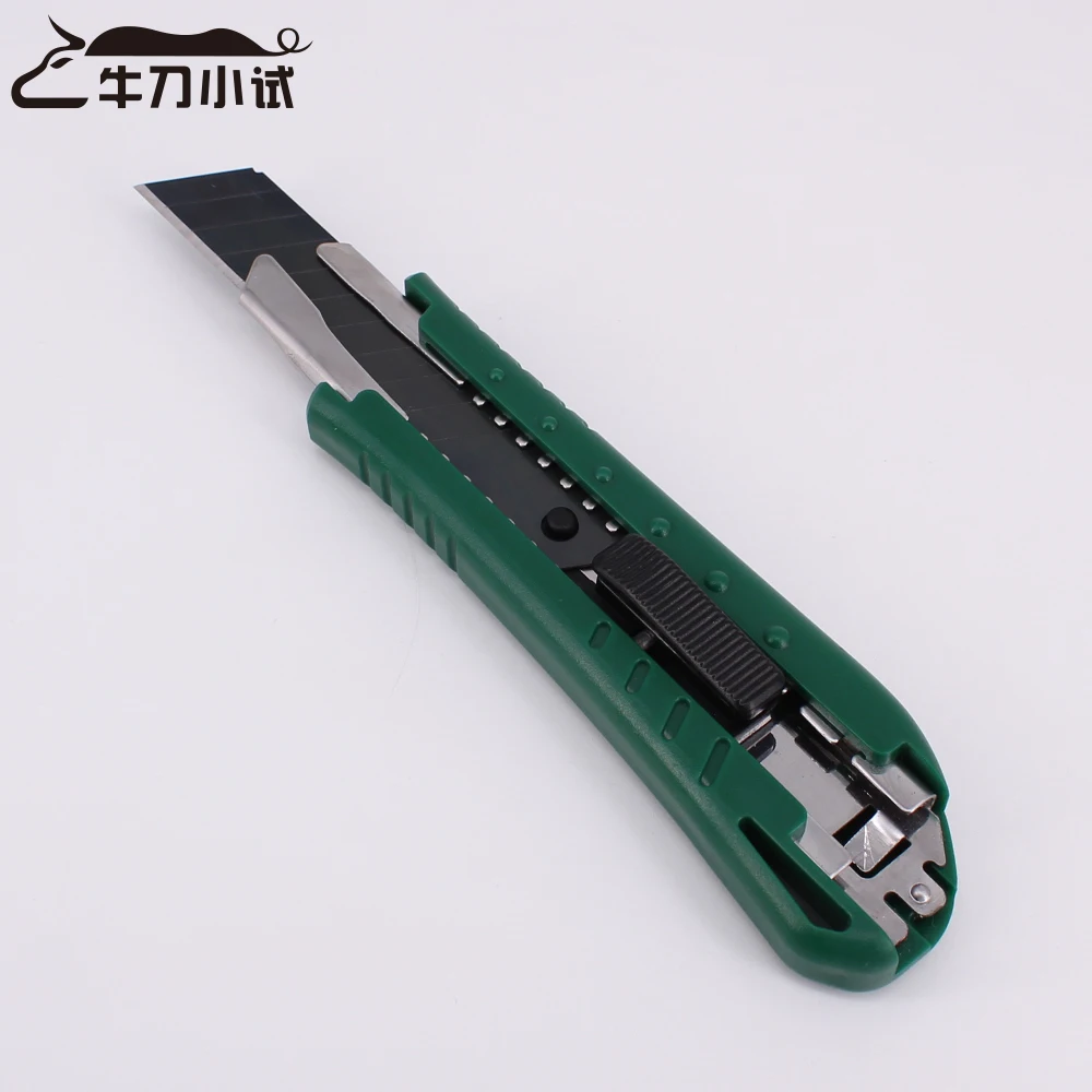 
economic stationary 9 mm Utility Knife cutter metal handle 