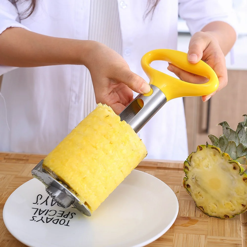 

Kitchen Gadget Pineapple Slicer Pineapple Peeler Knife Corer Slicer Cutter