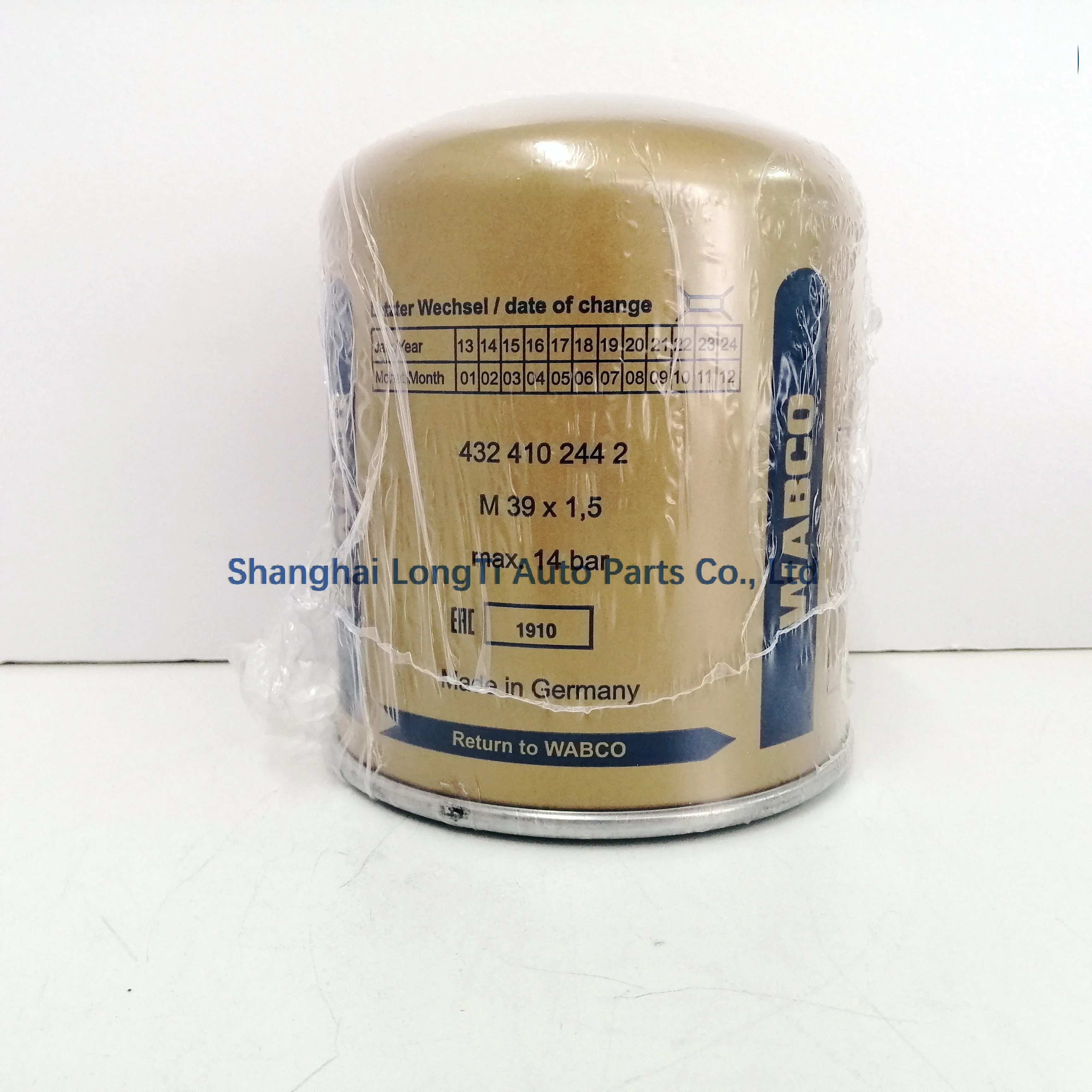 Original Wabco Desiccant Cartridge M39x1.5 4324102442 Ii40100f K039454