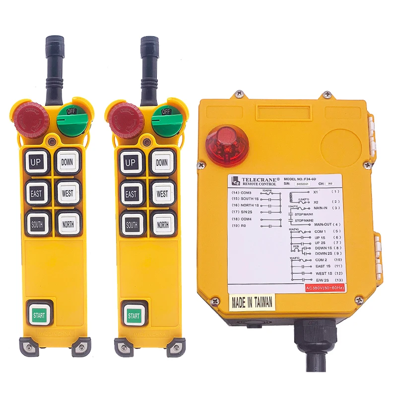 

F24-6D concrete pump remote control wireless crane remote control industrial remote controls