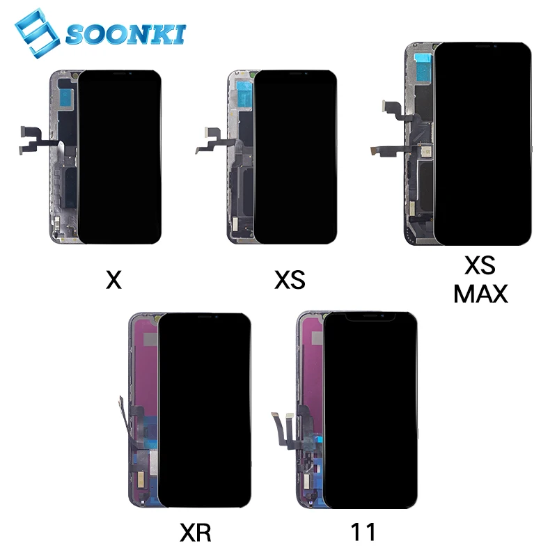 

Mobile display X Xr Xs max lcd pantallas para celulares for iphone x xr xs max display lcd phone spare parts