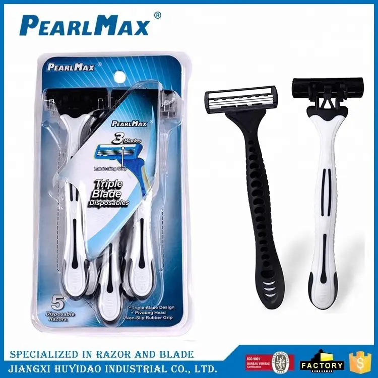 Razor Blades Pearlmax Disposable Triple Blade Razor Buy Razor Blades