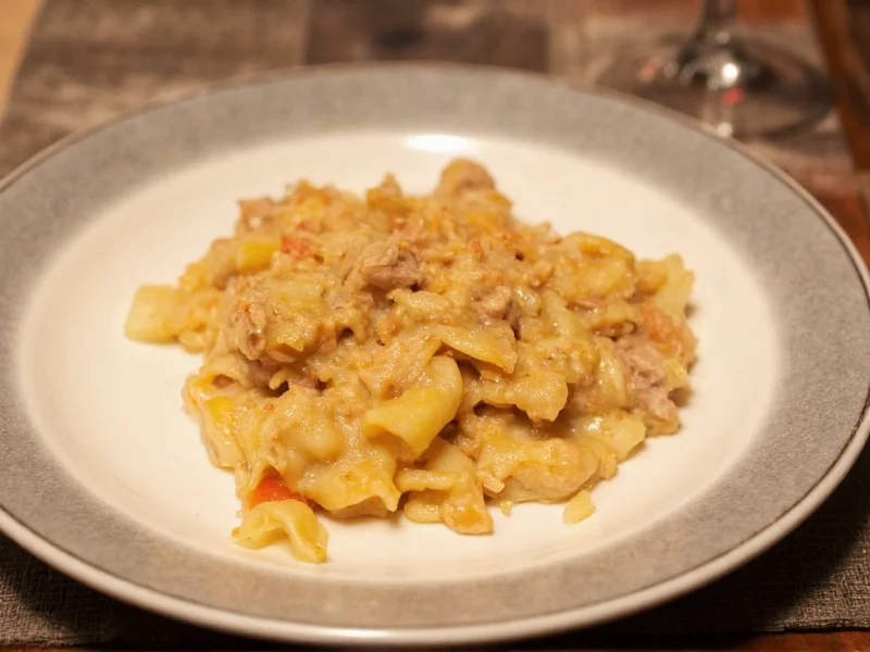 Tuna Casserole Without Soup: Easy Homemade Recipe