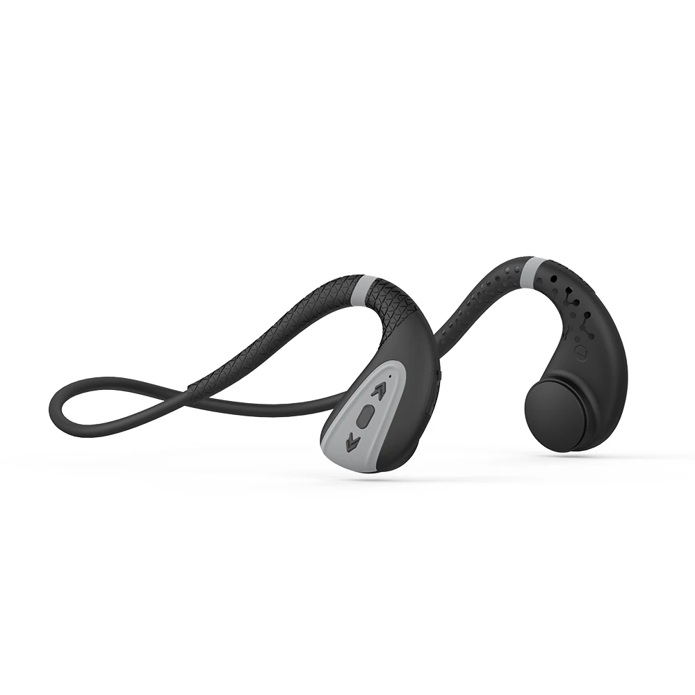 

Waterproof Earbuds 5.0 Bluetooth Handfree Earhook Headphone Wireless Blue Tooth IPX8 Bone Conduction In One Ear Earpiece