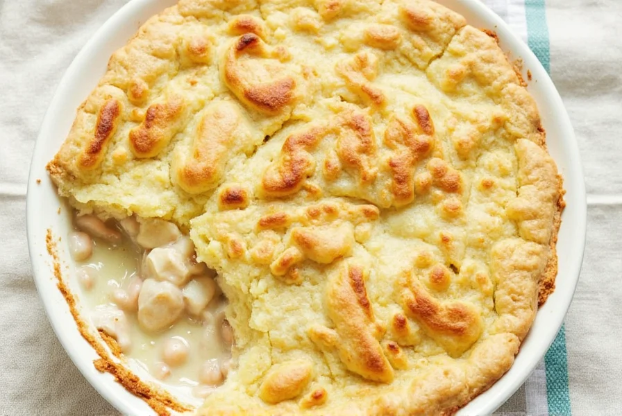 Baking Amish Chicken Pot Pie