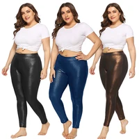 

2019 Lover Beauty New Fashion Large Size Women Pants Flash Leggings Tight Casual Pants Plus Size Pants