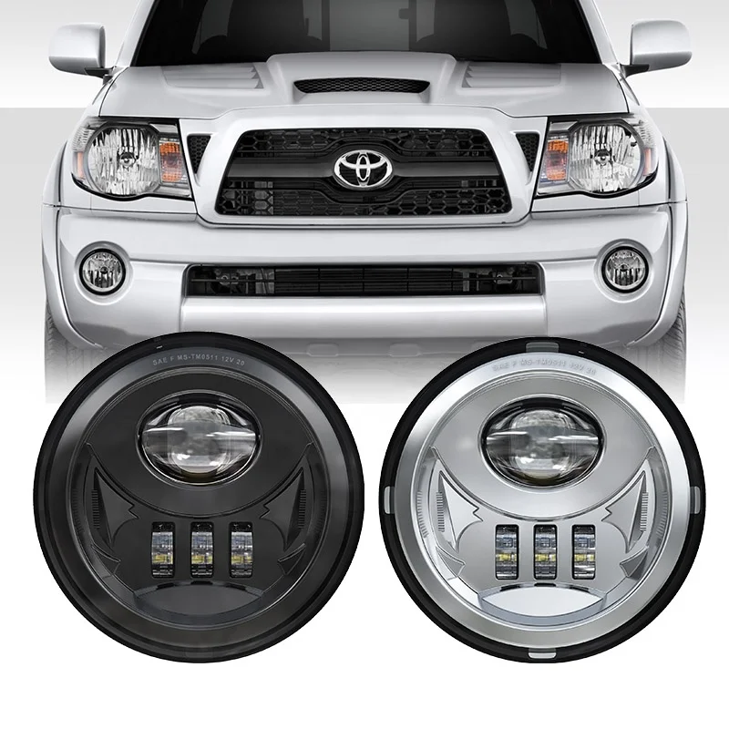 LED Fog Lights Compatible with 05-11 Toyota Tacoma / 07-12 Toyota Tundra Front bumper fog lights