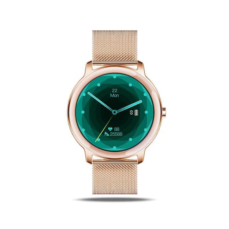 

OEM ladies smart watch R18 with Heart Rate waterproof women's smartwatch for customized logo women smart bracelet