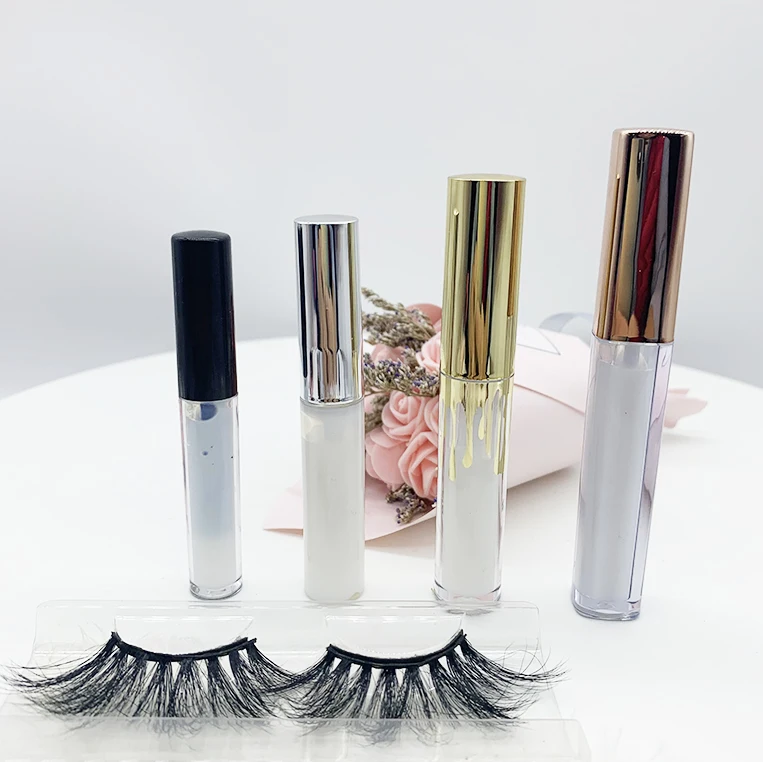 

Odm Eyelash Vendor Customized Boxes With Glue Mink Lash Boxes With Tweezer And Glue Eyelash Magnetic Glue Boxes