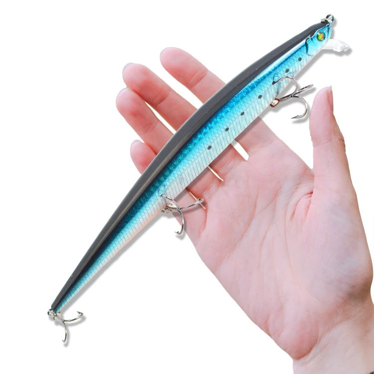 

Artificial Bionic Multi Colors Wobblers Deep Diving Plastic Hard Floating Fishing Minnow Lure