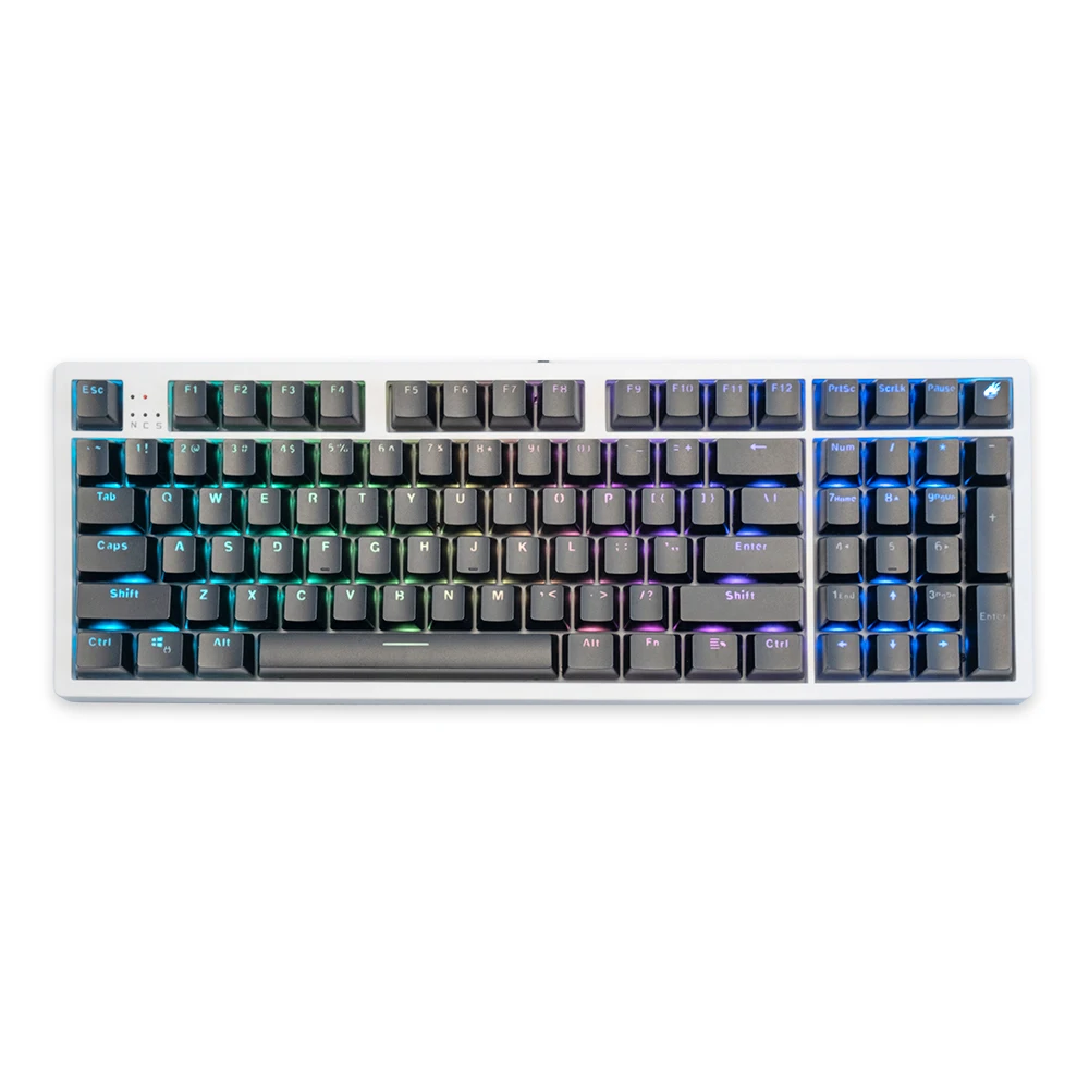 

Hot Swap Mechanical Keyboard rgb Backlit Wired Gaming Keyboard Professional Computer Keyboard, Black