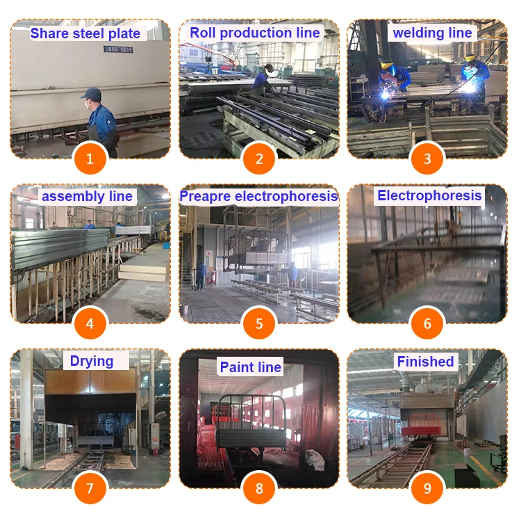 Truck body work process