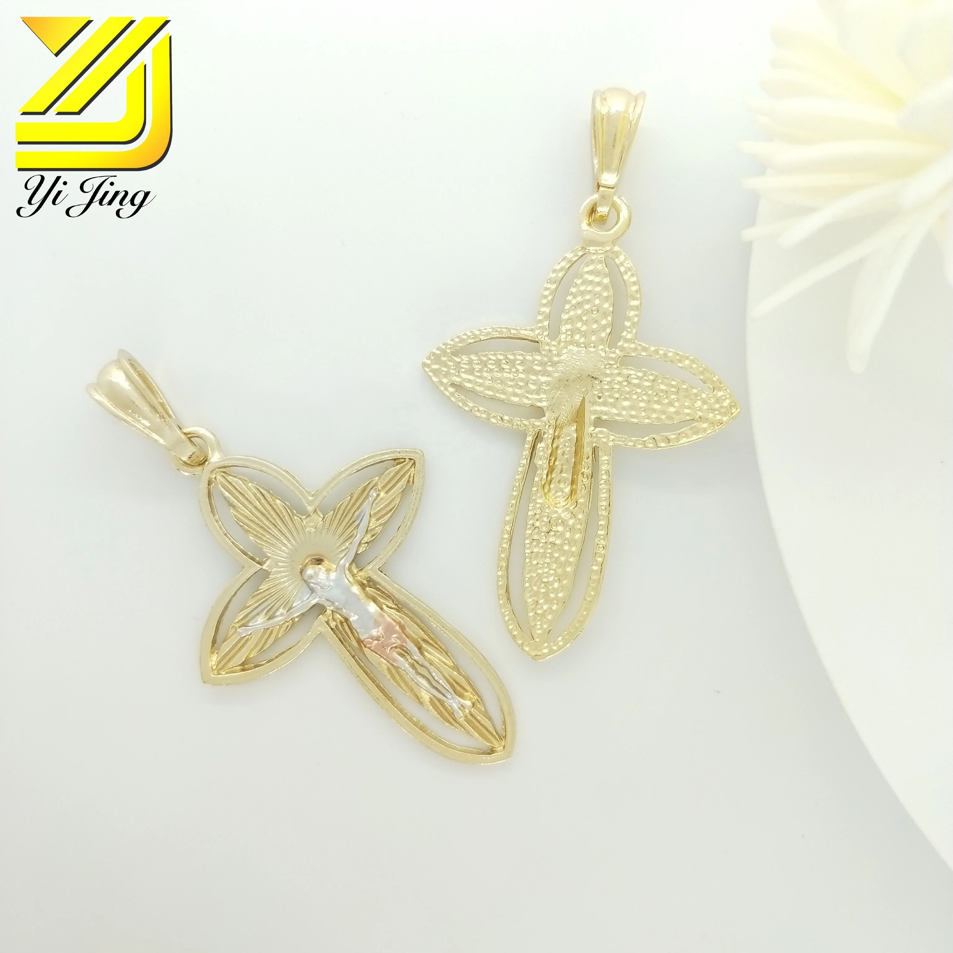 

New Arrival High Quality Wholesale Religious jewelry Jesus Christ cross pendant