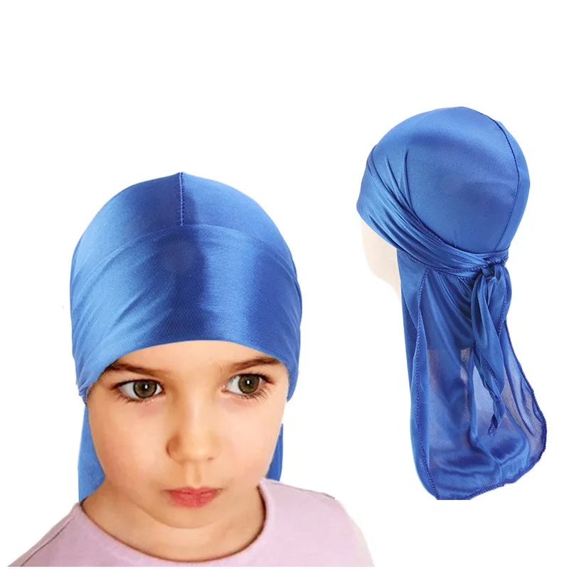 2020 Fashion Bulk Custom Logo Silk Boy Kids Durag For Baby Children Toddler Buy Kids Durag